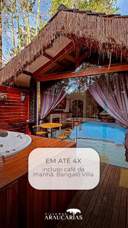 Chalét-Casa e Bangalo- Villa-Jacuzzi-Sauna-Lareira-Privativo - image 29